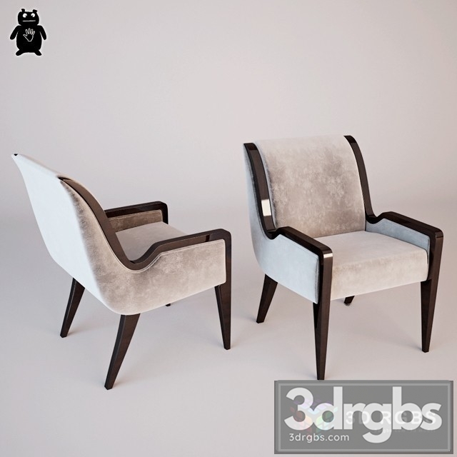 Deluxolab La Dolce Vita Armchair 3dsmax Download - thumbnail 1