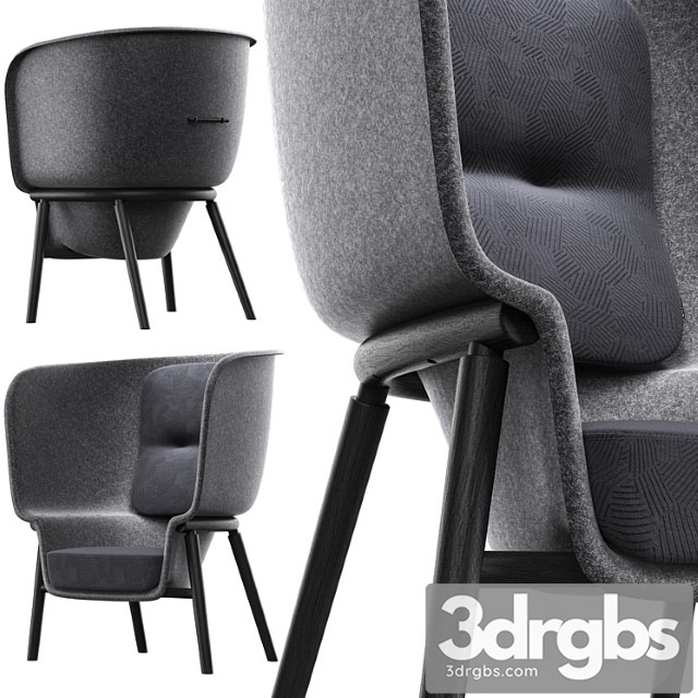 Devorm pod chair 3dsmax Download - thumbnail 1