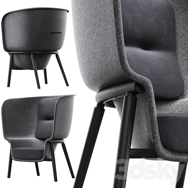 DeVorm Pod Chair 3DSMax File - thumbnail 1