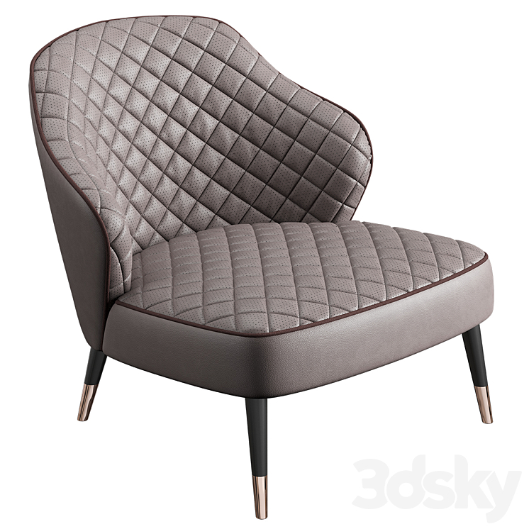 DION armchair 3DS Max - thumbnail 2