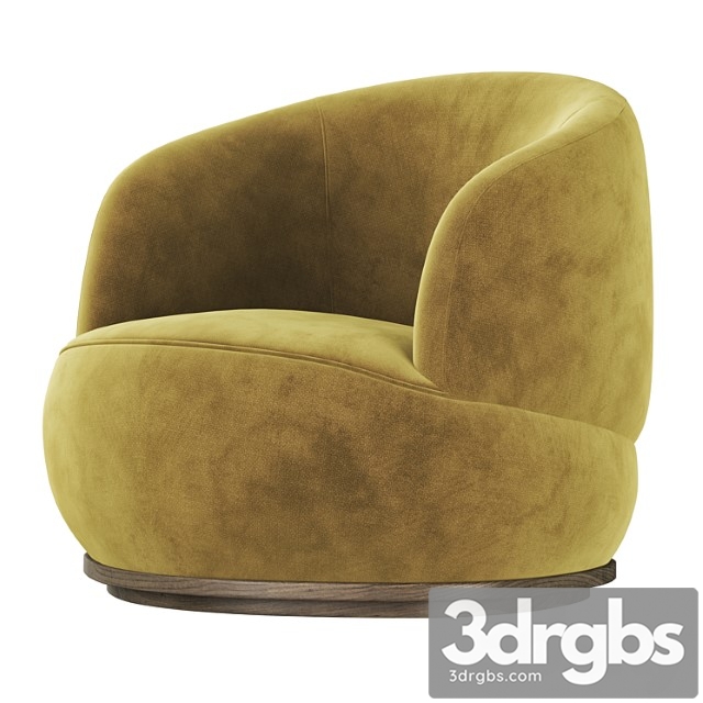 District Eight Orbit Armchair 3dsmax Download - thumbnail 1