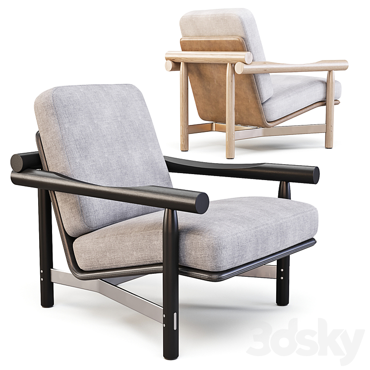 District Eight: Stilt – ArmChair 3DS Max - thumbnail 1