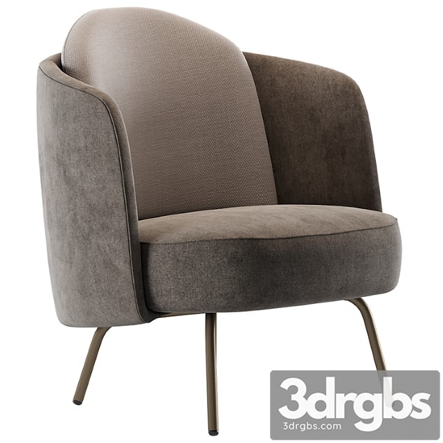 Ditre italia lucia armchair_2 3dsmax Download - thumbnail 1