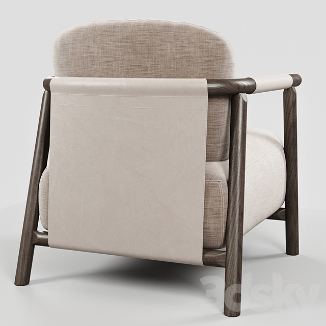 Ditreitalia NATHY armchair 3DSMax File - thumbnail 2