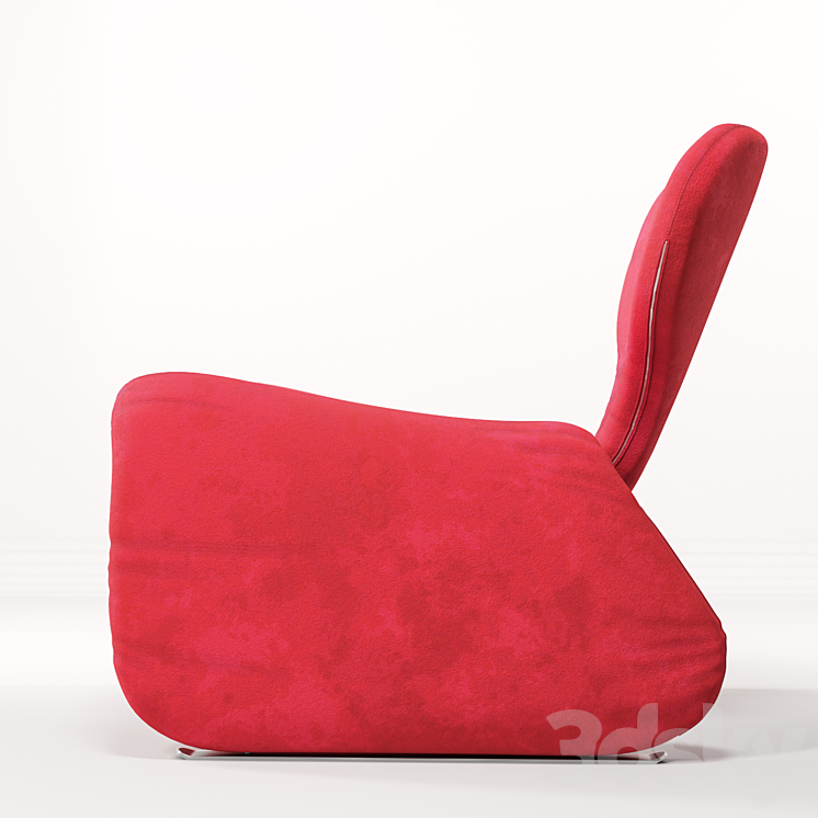 Djinn chair by Olivier Mourgue 3DS Max Model - thumbnail 2