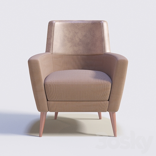 DOBLE ARMCHAIR · ETTERO DESIGN COLLECTION · MAMBO UNLIMITED IDEAS 3DSMax File - thumbnail 1