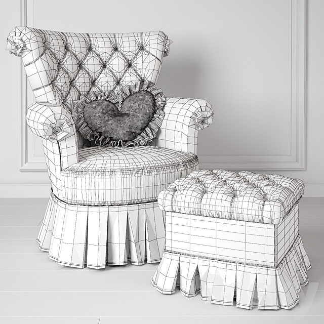 Dolfi Antony poltrona armchair 3DSMax File - thumbnail 3