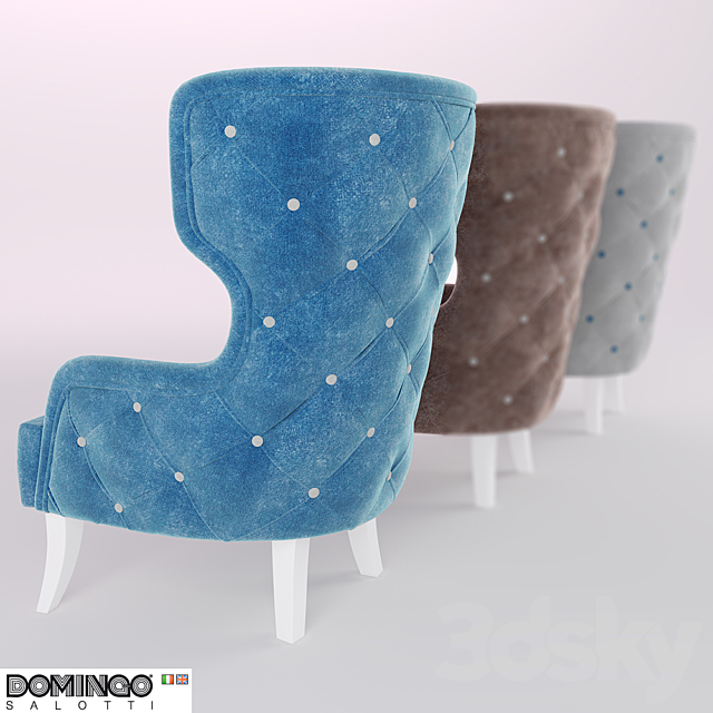 DOMINGO SALOTTI DONNA 3DS Max Model - thumbnail 2