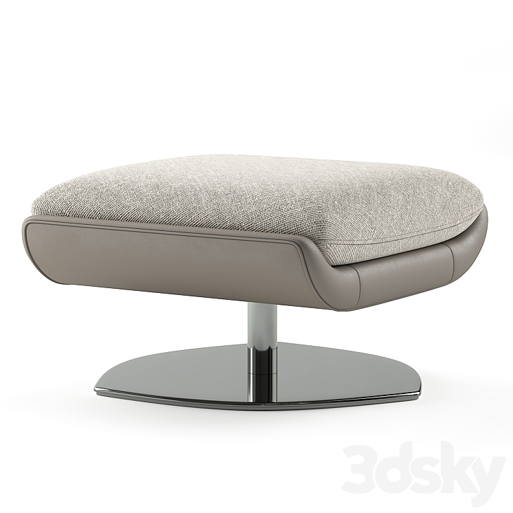 Domkapa Elba Armchair 3DS Max Model - thumbnail 2