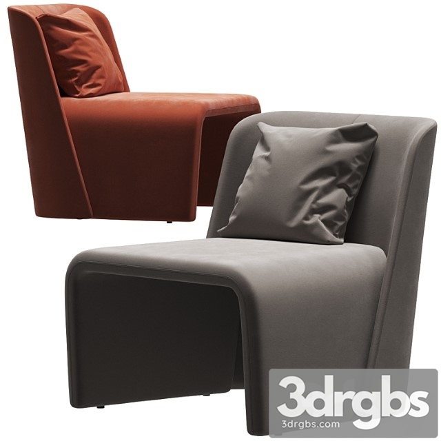 Domkapa legacy armchair 3dsmax Download - thumbnail 1