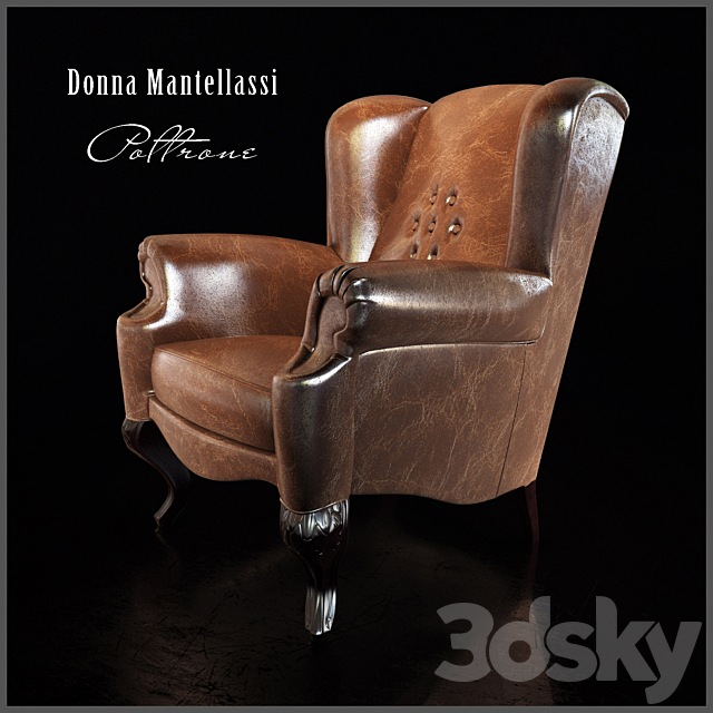 Donna Mantellassi | Poltrone 3ds Max - thumbnail 1