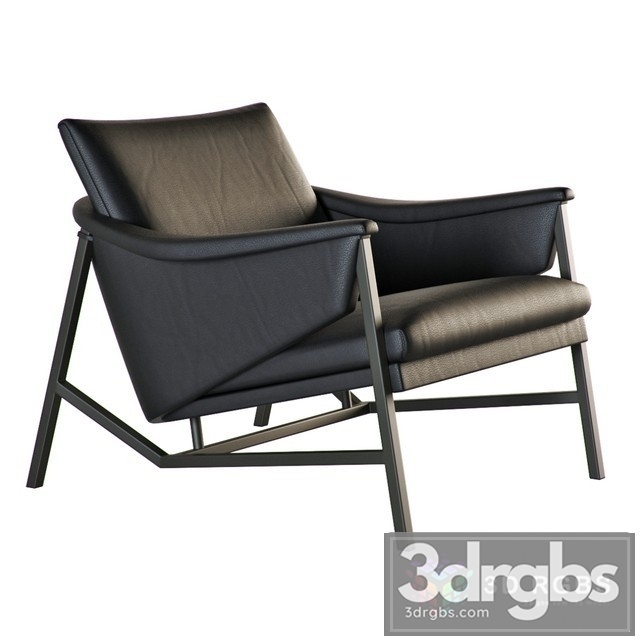 Dpot Poltrona Isa Armchair 3dsmax Download - thumbnail 1