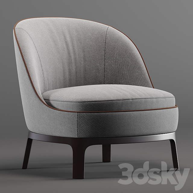 DRAGONFLY | Armchair 3ds Max - thumbnail 1