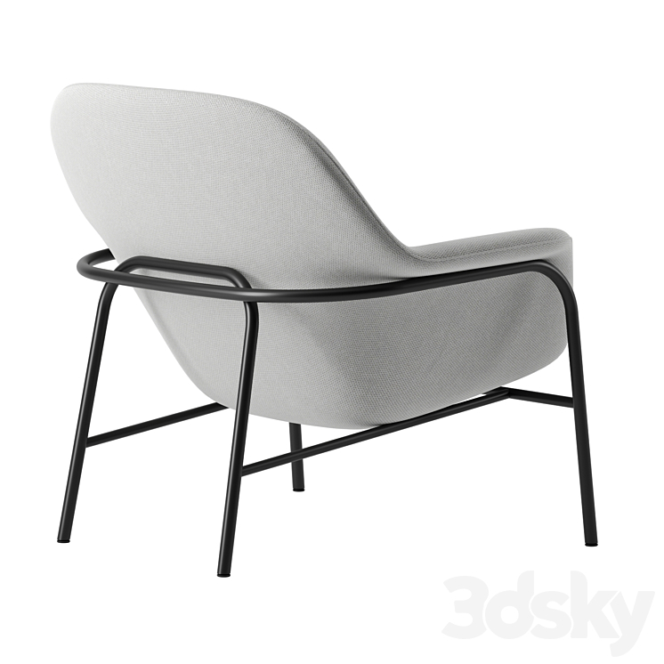 Drape Lounge Chair by Normann Copenhagen 3DS Max - thumbnail 2