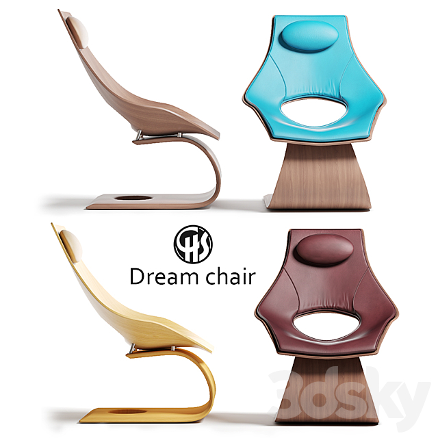 Dream chair 3ds Max - thumbnail 1