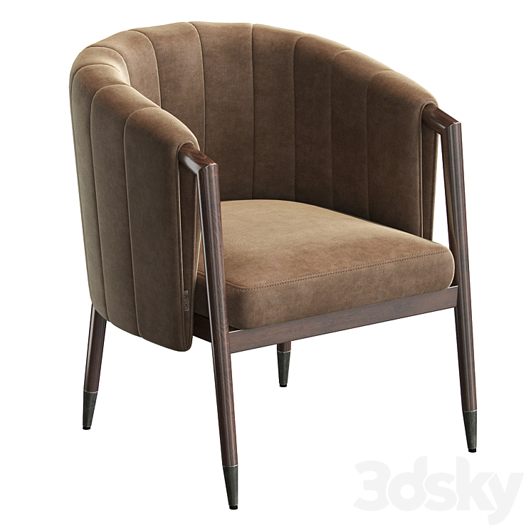 Dutchbone's Tammy chair 3DS Max - thumbnail 1