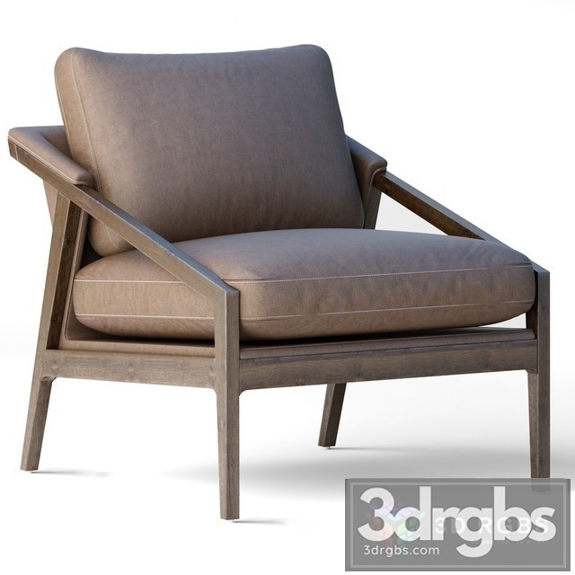 Earl Occasional Chair 3dsmax Download - thumbnail 1