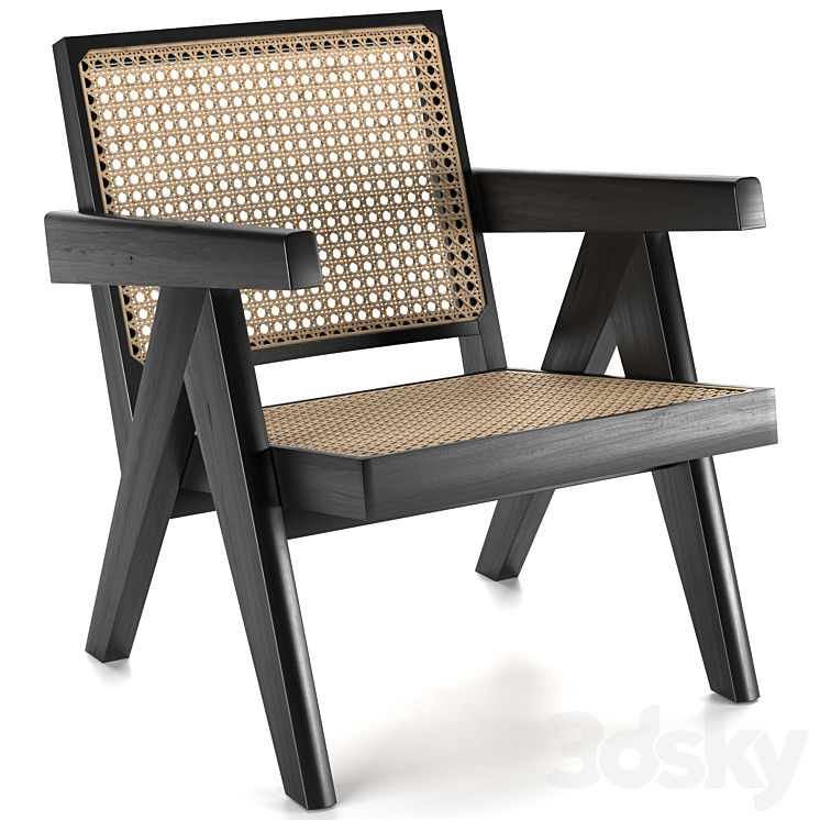 EASY armchair 3DS Max Model - thumbnail 1