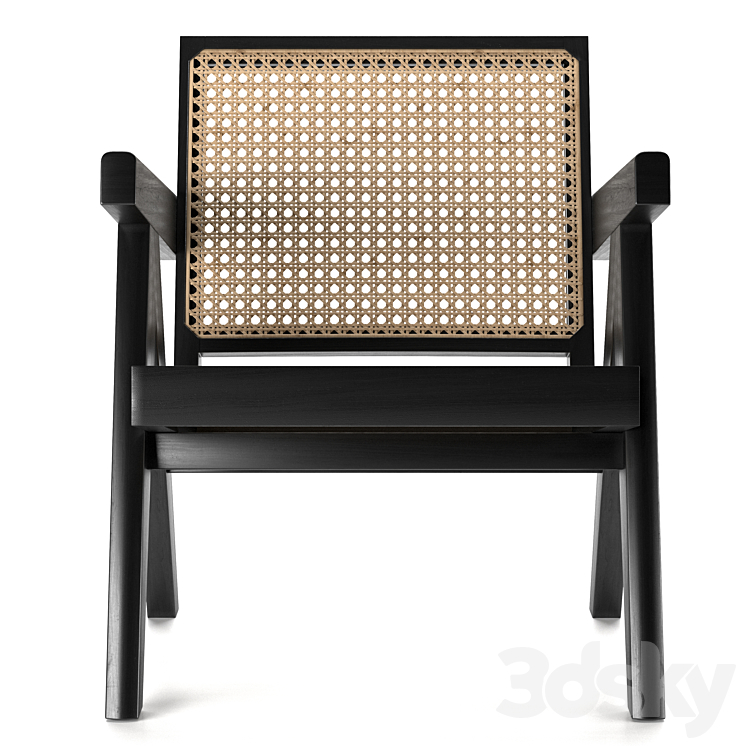 EASY armchair 3DS Max Model - thumbnail 2