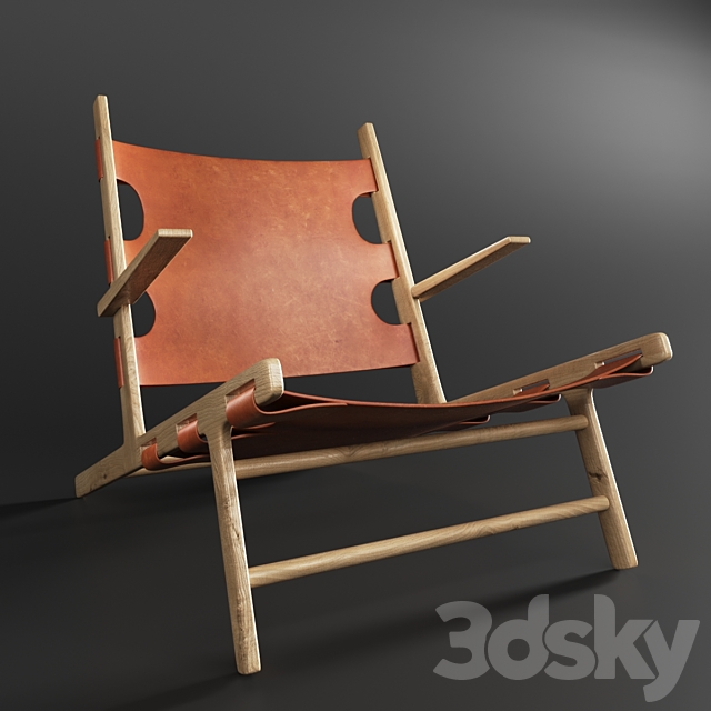 Easy chair 3DSMax File - thumbnail 1