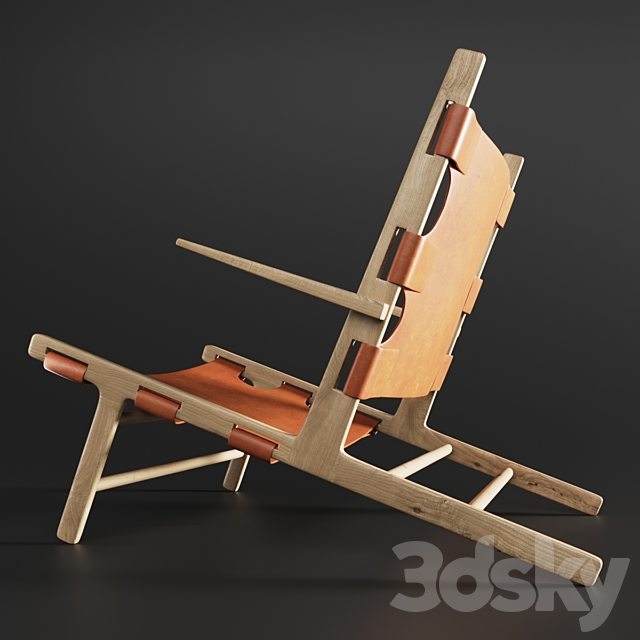 Easy chair 3DSMax File - thumbnail 2