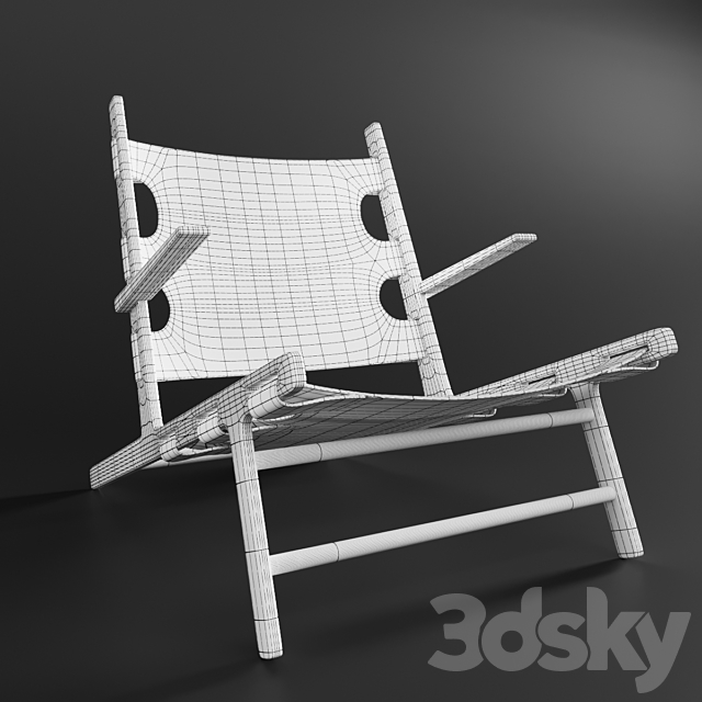 Easy chair 3DSMax File - thumbnail 3