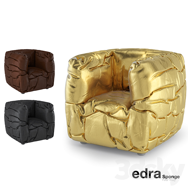 Edra Sponge 3ds Max - thumbnail 1