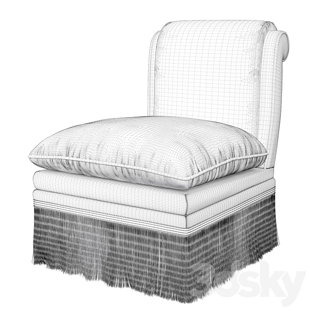 Eichholtz 110074 Chair Boucheron 3DSMax File - thumbnail 3