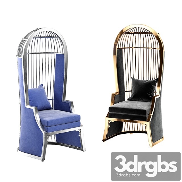 Eichholtz bora bora chair 3dsmax Download - thumbnail 1