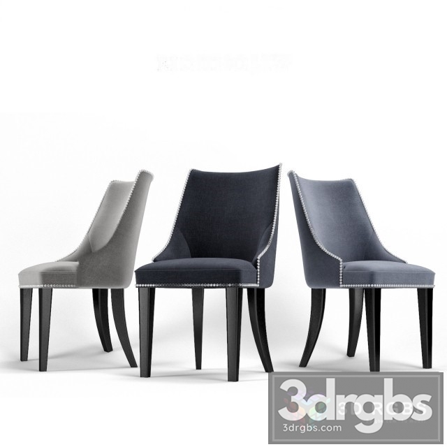 Eichholtz Chair Bermuda 3dsmax Download - thumbnail 1