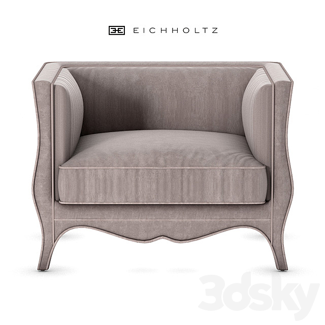 Eichholtz Chair Bouton 3ds Max - thumbnail 2