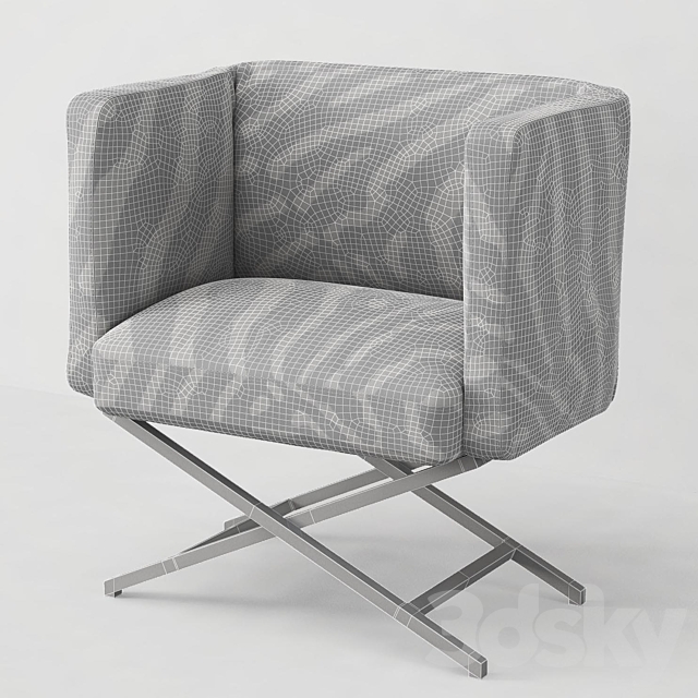 Eichholtz Chair Dawson 3DSMax File - thumbnail 2