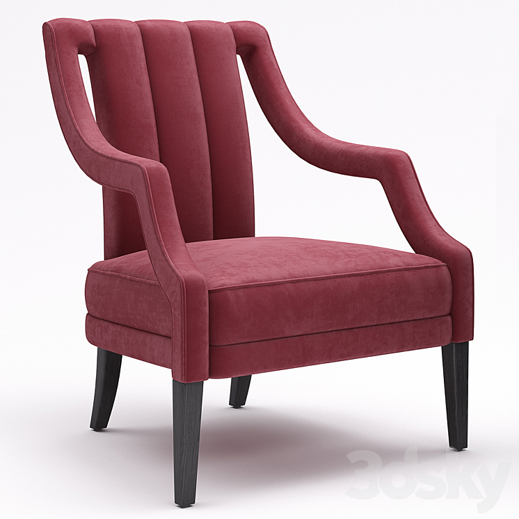 Eichholtz Chair Ermitage 3DS Max - thumbnail 2