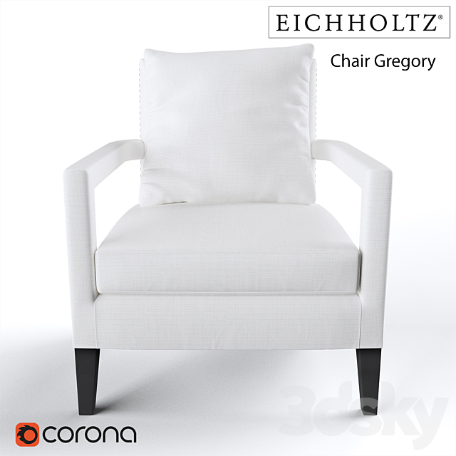 EICHHOLTZ Chair Gregory 3ds Max - thumbnail 1