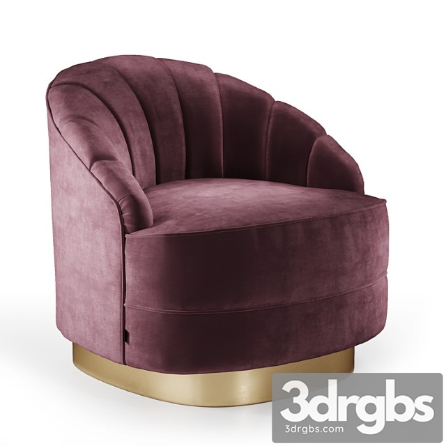 Eichholtz – chair hadley 3dsmax Download - thumbnail 1