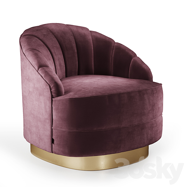 EICHHOLTZ – Chair Hadley 3DSMax File - thumbnail 1