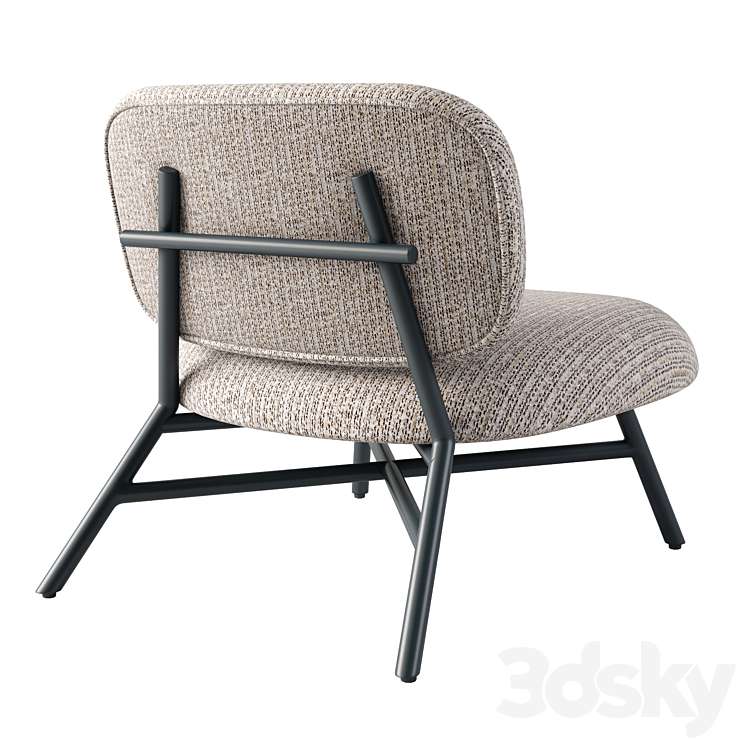 EICHHOLTZ. CHAIR MADSEN 3DS Max - thumbnail 2