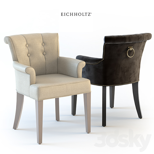 Eichholtz key largo arm Chair. 07635 3DSMax File - thumbnail 1