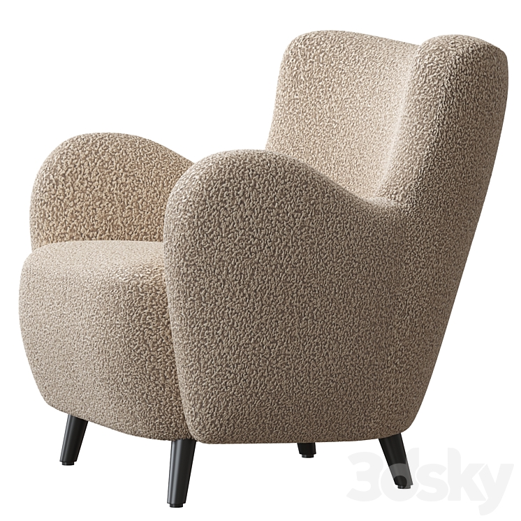 Eichholtz Svante S Chair 3DS Max Model - thumbnail 2