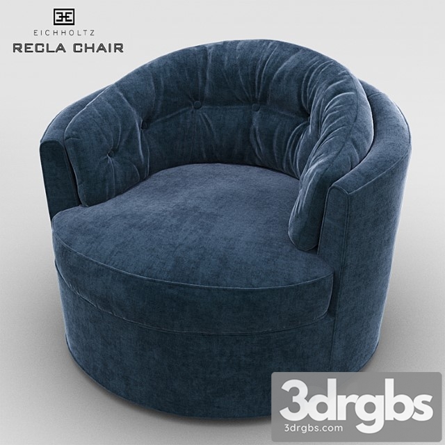 Eicholtz recla chair 3dsmax Download - thumbnail 1