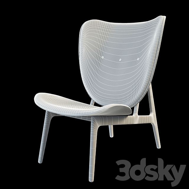 Elephant Chair by NORR11 3DS Max Model - thumbnail 2