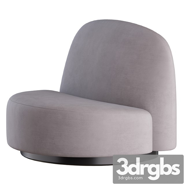 Elysee armchair by ligne roset 3dsmax Download - thumbnail 1