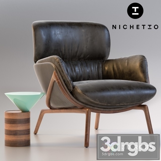 Elysia Armchair 3dsmax Download - thumbnail 1