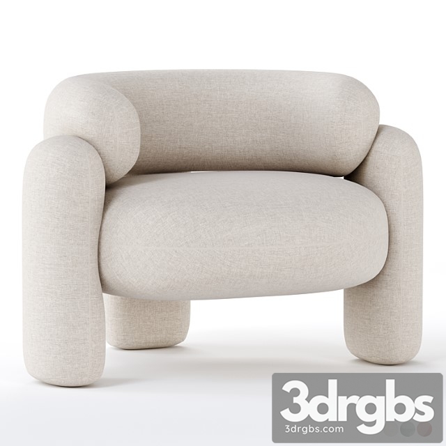 Embrace Armchair by Royal Stranger 3dsmax Download - thumbnail 1