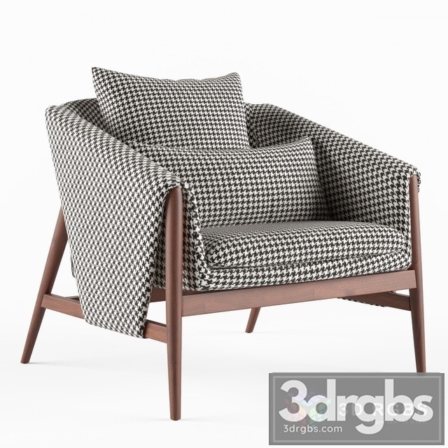 Enne Gross Armchair 3dsmax Download - thumbnail 1