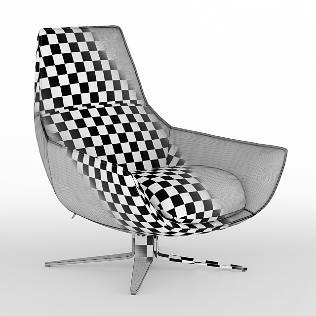 ERMES MAURO LIPPARINI CHAIR 3DS Max Model - thumbnail 3