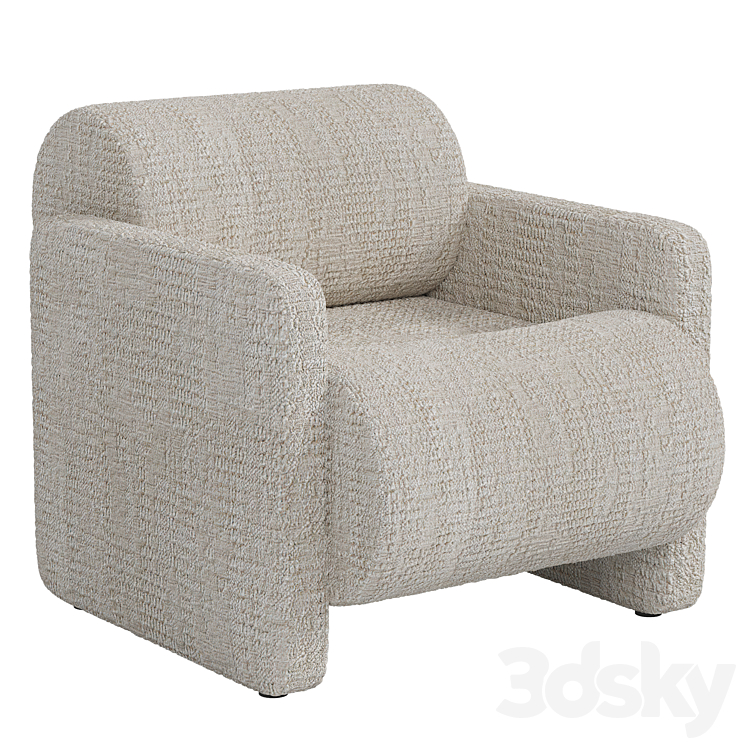 ESFERA CLUB CHAIR 3DS Max Model - thumbnail 1