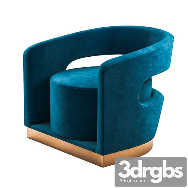 Essential Home Ellen Armchair 1 3dsmax Download - thumbnail 1