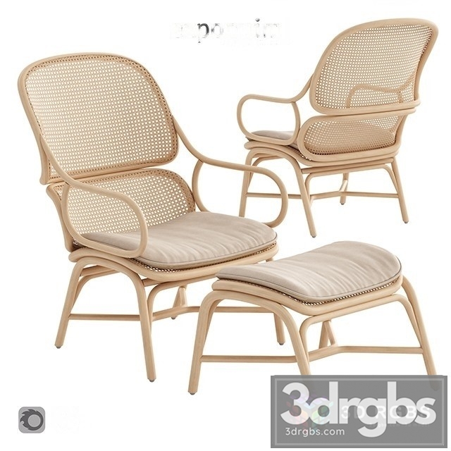 Expormim Frames Armchair 3dsmax Download - thumbnail 1