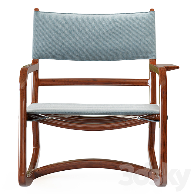 Exteta LPIDC05 – Rocking Chair 3DS Max Model - thumbnail 2